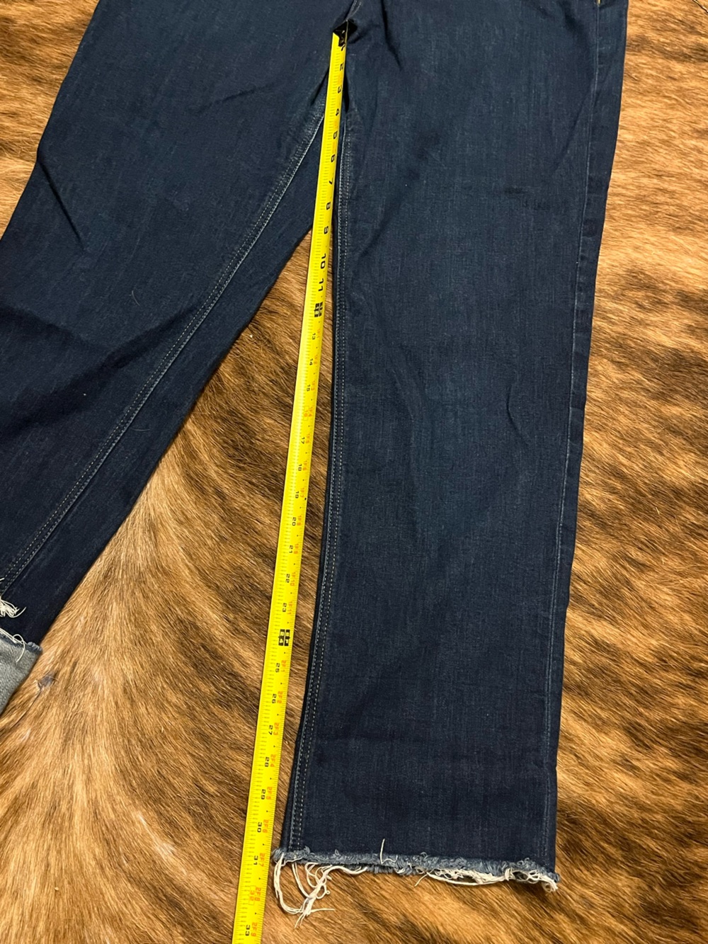Ariat Dark Blue Relaxed Straight Denim Jeans size 33R - Picture 5 of 5